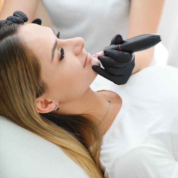 Création contour bouche + brush
